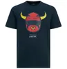 F1 Formel 1 Anpassad snabbtorkning Kort ärm T-shirt Casual Sports Red Round Neck T-shirt2795