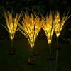 Solar Powered Sunflower Light Multi Style Outdoor Solar Flower Light per la decorazione dell'illuminazione del percorso del prato inglese