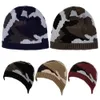 Nouveaux hommes Camouflag hiver épaissi chaud bonnets chapeau armée camouflage couleur doux chasse pêche escalade Sport de plein air bonnet tricoté