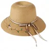 Sıcak yaz hasır şapka kadın büyük geniş kenarlı plaj güneş şapkası katlanabilir güneş blok UV koruması panama şapka kemik Chapéu feminino