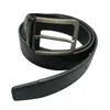 Ceintures Hommes Ceinture Mode Hommes En Cuir Véritable Noir Ceintures Femmes Grande Boucle D'or Lisse Femmes Classique Casual Ceinture avec Orange Box 52 4859