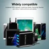 4USB -portar QC 30 Väggladdare 31A Snabbladdare för iPhone Samsung S10 Plus Fast Charging EU US Plug Travel Charger5508704