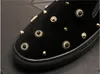 Trendsetter British Rivet Sier heren goud punk rock trendy casual schoenen loafers mannelijke wandeljurk mocassins zapatos hombre 276