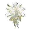 Magníficos candelabros Lámparas de luz con estilo moderno Led Luces de techo Plantas tropicales Decoración Sala de estar Gran araña El color se puede personalizar