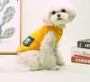 Nowy szczeniak ubrania wiosna i lato nowa kamizelka czysta bawełna elastyczny mały pies misia odzież pet kieszeni kamizelka dorywczo ubrania dla zwierząt