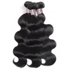 Buy 3Bundles Body Wave Get A Closure Deep Loose Brazilian Human Hair Bundles Loose Wave Yaki Straight Deep Wave Water9120062