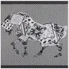 foulard en soie de haute qualité 28 Mmize cheval volant poker cheval Simulation mode foulards carrés en soie femme châle de protection solaire