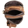 J M D Vintage Real Leather Small Sling Bag For Man Purse Men's Messenger Shoulder Bag Handbags 1003B243C