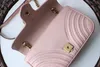 Classical 2G Tag Top quality Lovers heart shape shoulder bags women chain crossbody Make-up bag handbags purse