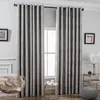 Custom curtains Nordic Simple modern chenille Jacquard thick gary diamond cloth blackout curtain tulle drapes M714