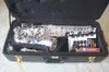 Helt ny tillverkad i Japan Silverplated YAS 82Z Alto Saxophone Gold Lacquer Falling E Sax Gold Keys Tenor Saxphone med case1903925