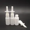 Bouteille de pulvérisation nasale rechargeable vide de 10 ml Bouteille de pulvérisation nasale en plastique vide blanche 10 ml Atomiseurs nasaux KKA7764