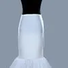 Najnowsze syrena ślubna Petticoats/Slip 1 Hoop Bone Elastyczne sukienki