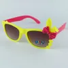 Encantadoras gafas de sol para niños Marco de lazo de conejo Gafas de sol para niños Gafas de conejos lindos UV400 10 colores al por mayor