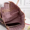 Frauen Umhängetasche mit einer Kupplung Brieftasche 40996 Echtes Leder Shopping Tote Full Colors Interior 40995 Guter Preis