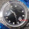 Fashion 41mm Mechanical Automatic Self Winding Mens Diamond Watch Men Watches Reloj Montre Business Wristwatches212Z