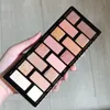 I più recenti 16 colori nati in questo modo ombreggiano la palette di ombre oculari luminose naturale Shimmer Matte6856794