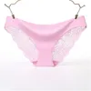 women clothes Ladies Underwear Woman Panties Lace Plus Size Panty Transparent Low-Rise ice silk Briefs Intimates sexy lingerie dropship