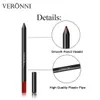 Partihandel Nya Hot Fashion Lipstick Pencil Women's Professional Lipliner Vattentät Läppfodral Penna 13 Färger Makeup Tools