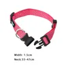 Gemiddelde en grote honden Nylon Pet Dog Collar Night Safety Dogs Luminous Fluorescerende kragen Pet Leveringen Reflecterende hondenkraag MA1200R