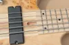 Fabrik Vänsterhand 5 Strängar Elektrisk basgitarr med Maple Fretboard, Neck-Thru-Body, 2 Pickup, 24 Frets, erbjuder skräddarsydda tjänster