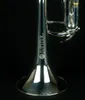 Júpiter JTR 700 Bb trompeta latón plateado recién llegado instrumento Musical de alta calidad con boquilla y estuche