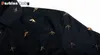 Camicia casual da uomo in metallo con rivetti a maniche lunghe con rivetti a stelle di alta qualità