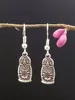 Hot 20 Pair Antique Silver Matryoshka Russian Doll Charms Pendants Hip Hop Bohemian Earring Jewellery For Women Gift A254
