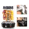 Camp Kitchen Elektrischer Ofen zu Hause, rauchfreier Grill, automatischer rotierender Grillspieß, gegrillte Kebab-Maschine, 220 V1