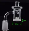 Opaque Quartz Banger prego 4 milímetros Branco Fundo Plano Top 10 milímetros 14 milímetros 18 milímetros de quartzo Prego Com Vidro UFO Carb Cap Luminous Terp Pérola Bola