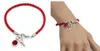 Grossisthandel Röd Awareness Armband Cancer Smycken Röd PU Läder Hope Ribbon Charm Armband för Cancer Center Foundation Gift