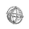 Créateur de mode sphère astronomique anneau de balle femmes hommes hommes pliables ringans cosmiques couple amoureux des bijoux de bijoux en cuivre plaque d'or4261944