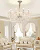 Modern Lighting Chandeliers Home Decorators Collection Light Candelabros Crystal Pendant Chandelier Dining Room Lamps Bed Room MYY