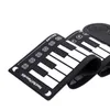 49 key speaker hand roll electronic piano portable folding electronic soft keyboard roll up the pianoMUSIC9919015