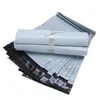 Bolsas de envío exprés con autosellado de polietileno blanco de 17x30cm, bolsas de plástico autoadhesivas para correo de mensajería, sobres, bolsas de correo de embalaje Postal