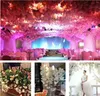 30 peças flores artificiais de cerejeira, ramo de flores penduradas na parede sakura 150cm para peças centrais de casamento flores decorativas artificiais 2470155