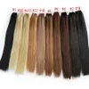 dhgate Människohårsbuntar Nagelband Justerat Virgin Hair Grossister Brasiliansk indian Malaysisk Peruansk Rakt Remy Hår 20 färger tillgängliga