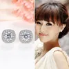 Full Diamond Earrings Bohemian Beautiful Austria Crystal Full CZ Zircon Ladies Girls Women Jewelry Accessories Trendy Valentine's Day Gifts