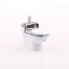 New Pipe High Quality Creative Metal Toilet Smoking Pipes Portable Silver Straight Pipe Whole Fast 3207426