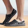 Hot Sale-Outdoor Hole Shoes Men Beach Sandal Casual Walk Beach Shoes Slipper sandalia heren schoenen sandali da uomo Leisure men shoes # 7
