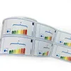 Etichetta per pacchetto digitale elettrico Etichette adesive per imballaggio in scatole LED con adesivi con stampa a colori di carta patinata personalizzata di alta qualità