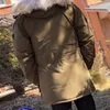 Mode vinter ner parkas män påpekar lång tjock klädklassisk huva varma jackor högkvalitativ päls vindfast anpassning plus storlek för hane