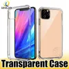 Étuis de téléphone transparents pour iPhone 13 12 11 Pro MAX Samsung S21 Ultra A41 A70E, coque de protection transparente anti-chocs, izeso