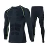 Mannelijke Thermo Ondergoed Tops en Bottoms Warm Long Johns Winter Thermal Ondergoed Sets Mannen Lange Johns