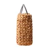 Designer- Vrouwen Vintage Rattan Handtas Vrouwelijke Boheemse Summer Beach Strawtassen Dame Simple Weave Bag Handmade Casual grote tote SS3032