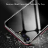 iPhone X XS MAX 7 8プラスコークメタル電話ファンサスカバーダブルサイド焼戻しガラス360°完全保護カルカサ