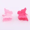 Haaraccessoires mini haarklauwen voor babyklemmen kleuren plastic clips vlinderontwerp kinderen231y