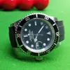 Rubber Horlogeband Roestvrij Staal Vouw Gesp Horloge Band Band voor GMT Oysterflex Armband Horloge Man 20mm Rood Zwart blauw Rood Bruin