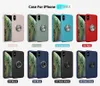 Caso de telefone Rodas Liquid Magnetic Ring Holder Shell para: iPhone 6 7 8 xs XR Max Samsung Galaxy S8 S9 S10 Note9 Plus