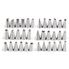 Cake Decoration Stainless Steel Good Quality Glaze Pipes Nozzles Pastry Tips Set Cake Baking Tools Accessories DHL2939038